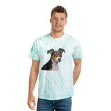 Teddy Roosevelt Terrier Tie-Dye Tee, Cyclone