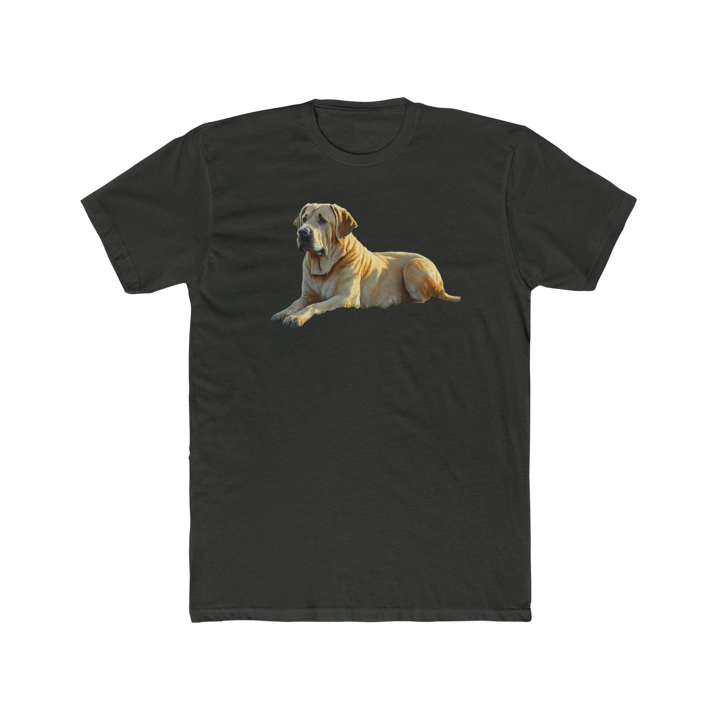 Broholmer - Danish Mastiff Men's Fitted Cotton Crew Tee