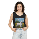 Bouvier des Ardennes Unisex Relaxed Fit Garment-Dyed Tank Top