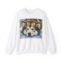 Malamute Unisex 50/50 Crewneck Sweatshirt