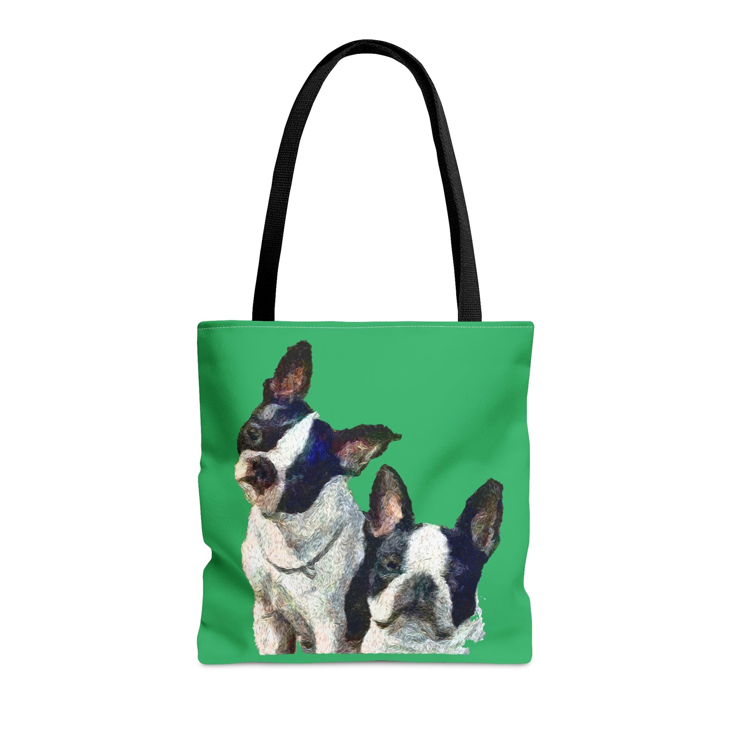 Boston  Terrriers "Skipper & Dee Dee" Tote Bag