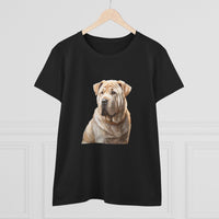 Chinese Shar-Pei Women's Midweight Cotton Tee