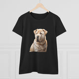 Chinese Shar-Pei Women's Midweight Cotton Tee