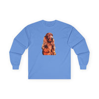 Irish Setter 'Shamus' Unisex Cotton Long Sleeve Tee