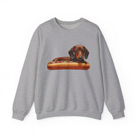 Dachshund 'Weiner Dog' Unisex 50/50 Crewneck Sweatshirt