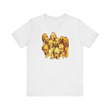 Golden Retriever Puppies Unisex Jersey Short Sleeve Tee