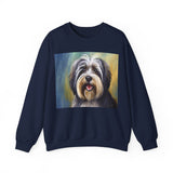 Tibetan Terrier 50/50 Crewneck Sweatshirt