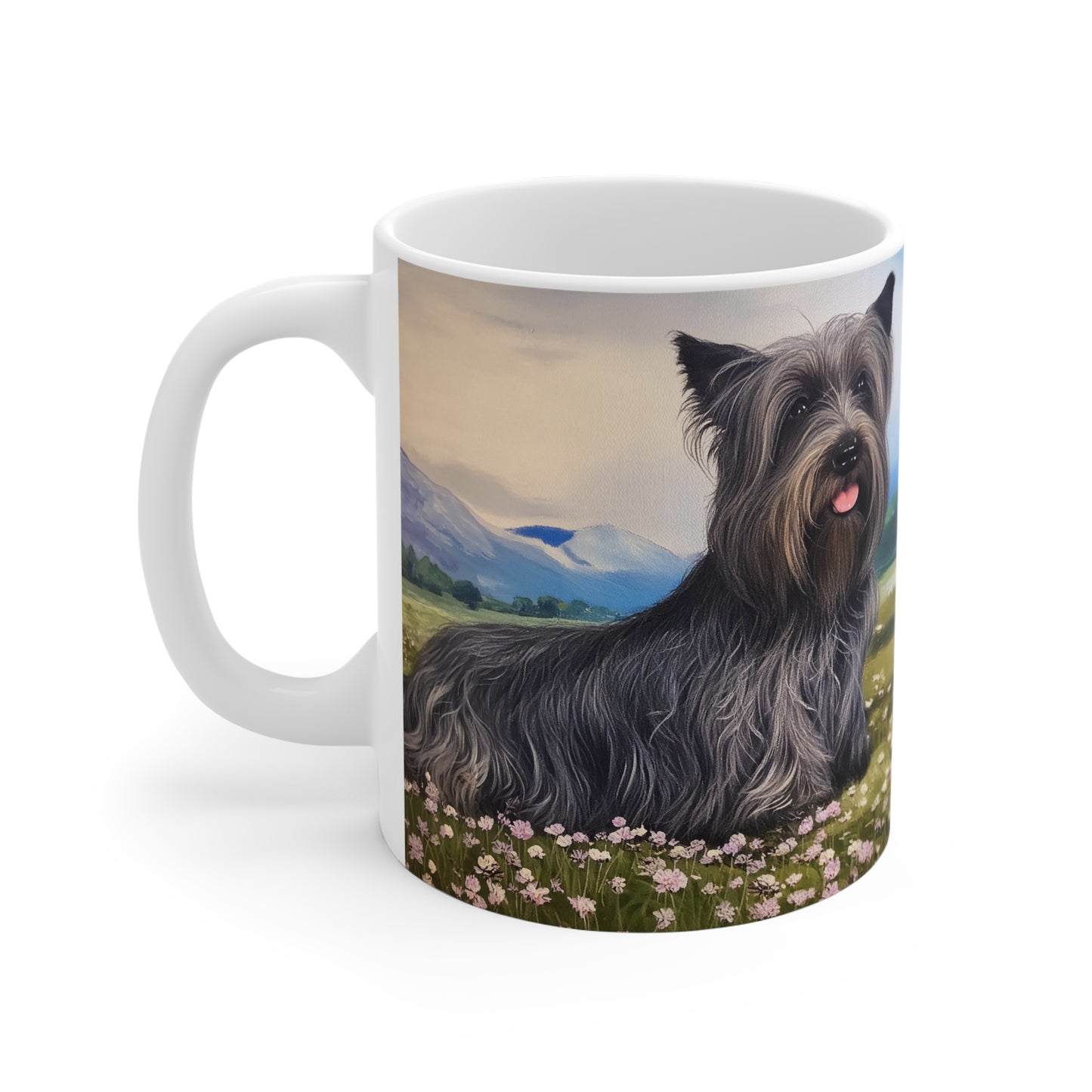 Skye Terrier Ceramic Mug 11oz