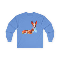 Ibizan Hound Unisex Cotton Long Sleeve Tee