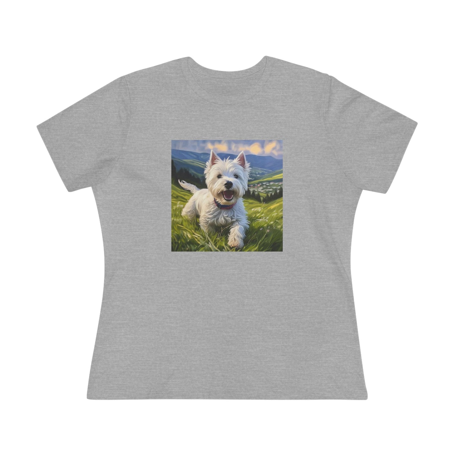 Westie #2 - Women's Relaxed Fit Cotton Tee