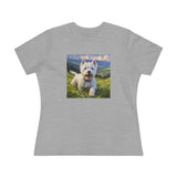 Westie #2 - Women's Relaxed Fit Cotton Tee