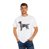 Wirehaired Pointing Griffon Unisex Relaxed Fit Garment-Dyed T-shirt