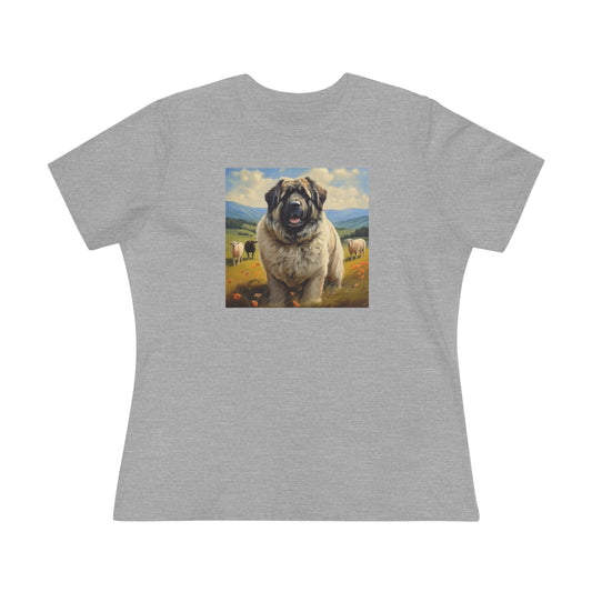 Caucasian Shepherd Dog Women's Relaxed Fit Cotton Tee
