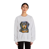 Dachshund 'Doxie #2' Unisex 50/50 Crewneck Sweatshirt