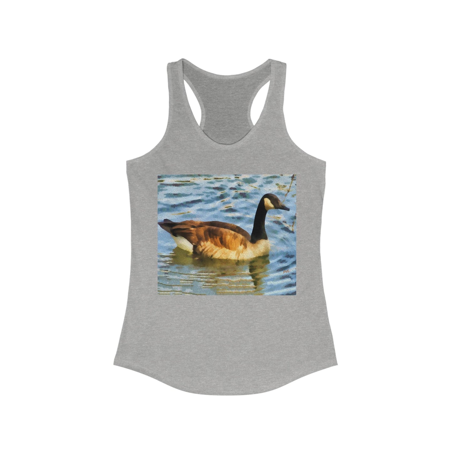 Canada Geese Women's Racerback Tank