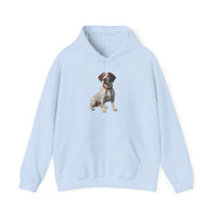 Braque du Bourbonnais Unisex 50/50 Hooded Sweatshirt