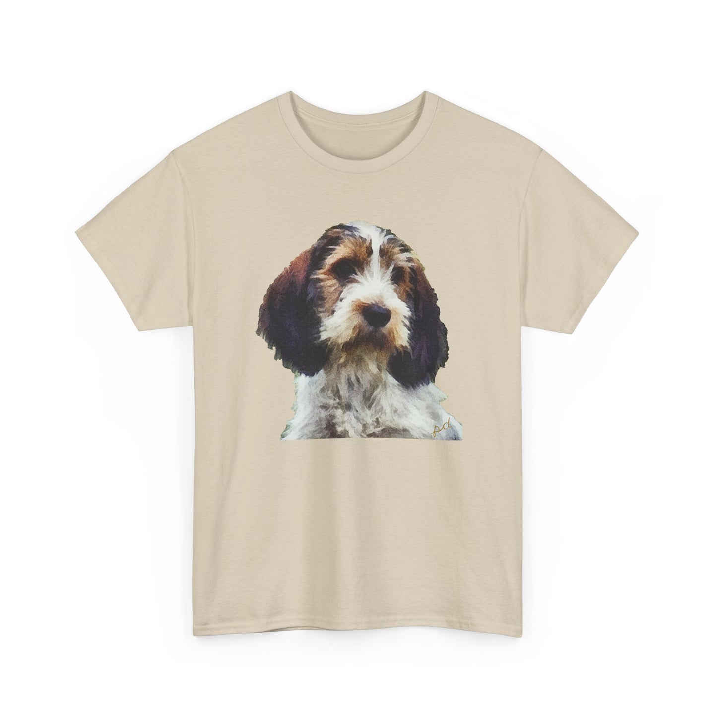 Petit Basset Griffon Unisex Heavy Cotton Tee