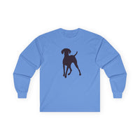 Hungarian Vizsla Unisex Cotton Long Sleeve Tee