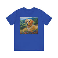 Golden Retriever Classic Jersey Short Sleeve Tee