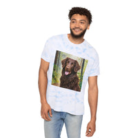 Curly-Coated Retriever Unisex FWD Fashion Tie-Dyed T-Shirt