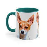 Rat Terrier Accent Coffee Mug, 11oz