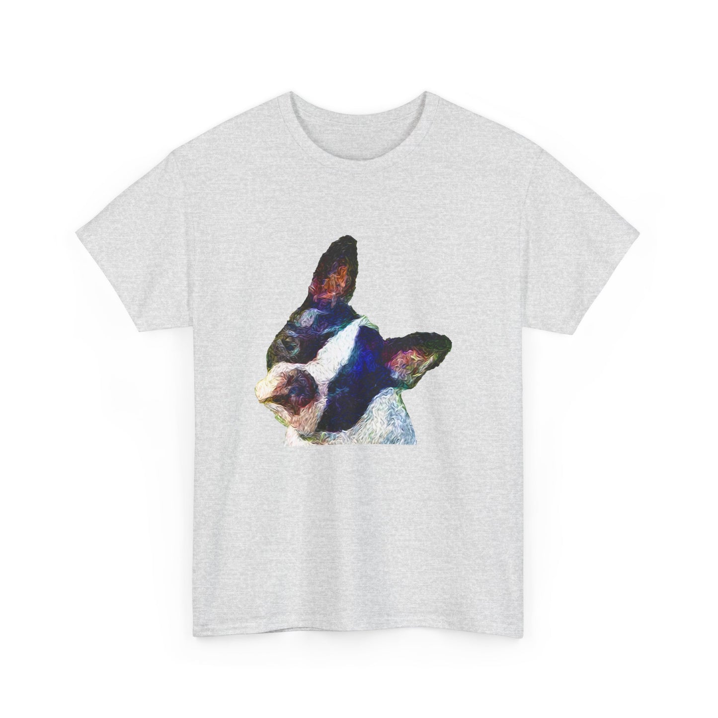 Boston Terrier 'Skipper' Unisex Heavy Cotton Tee