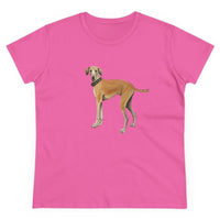 Sloughi - Arabian Greyhound - Women's Midweight Cotton Tee