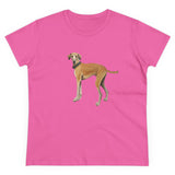 Sloughi - Arabian Greyhound - Women's Midweight Cotton Tee