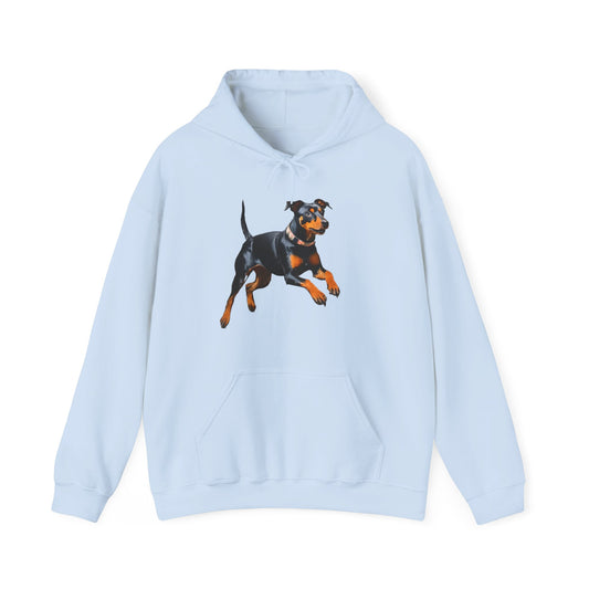 Manchester Terrier Unisex 50/50 Hooded Sweatshirt