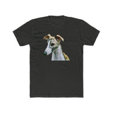 Whippet Men's Fitted Cotton Crew Tee