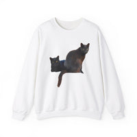 Cats 'SIfnos Sisters' Unisex 50/50 Crewneck Sweatshirt