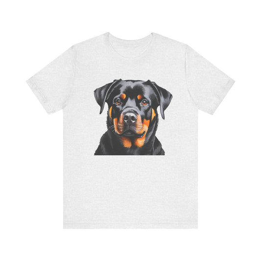 Rottweiler 'Bruno'. Unisex Jersey Short Sleeve Tee