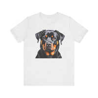 Rottweiler 'Bruno'. Unisex Jersey Short Sleeve Tee