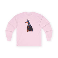 Doberman Pinscher - Unisex Classic Cotton Long Sleeve Tee