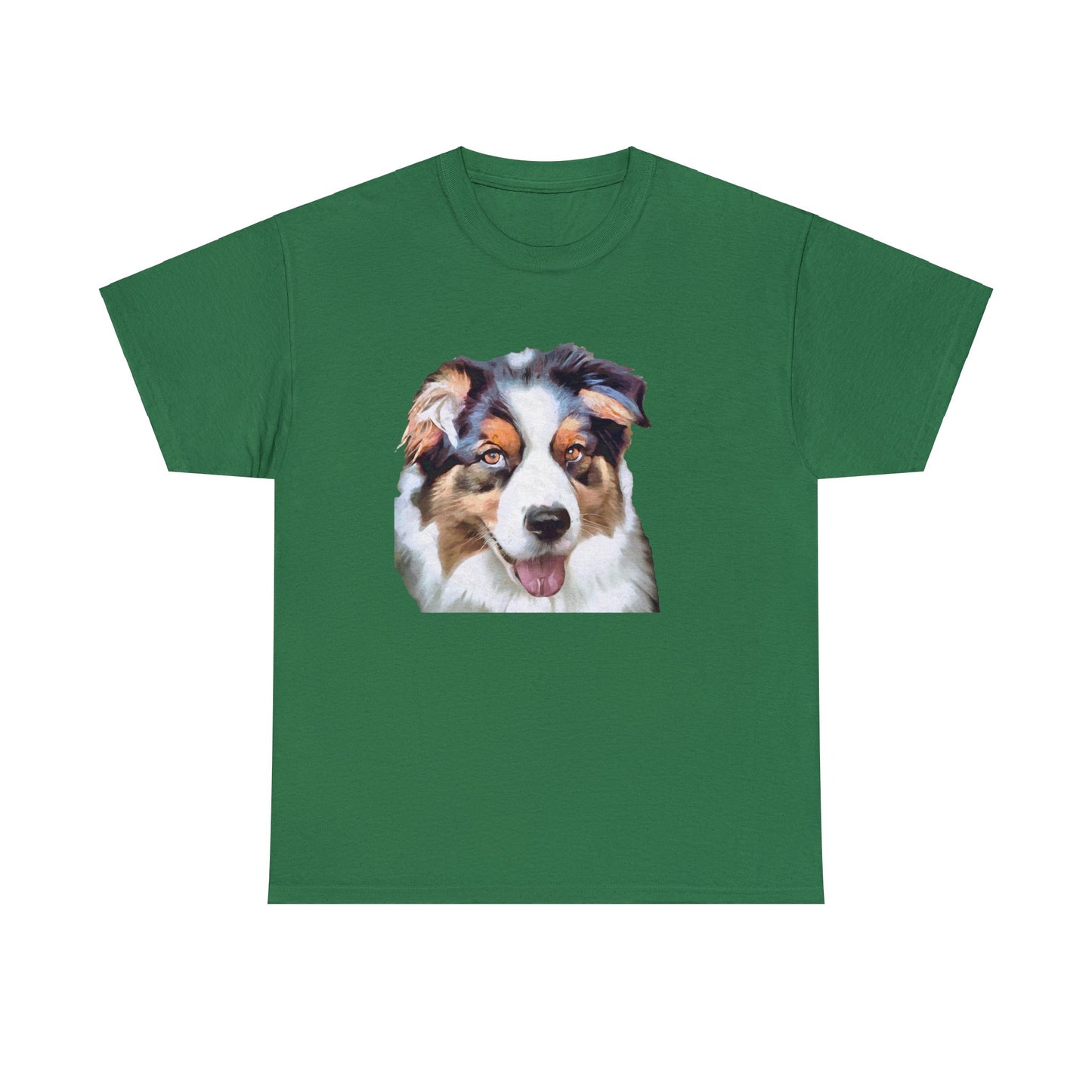 Australian Shepherd - Blue Merle - Classic Unisex Heavy Cotton Tee