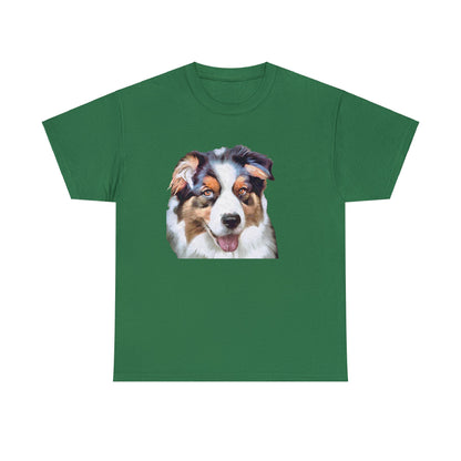 Australian Shepherd - Blue Merle - Classic Unisex Heavy Cotton Tee