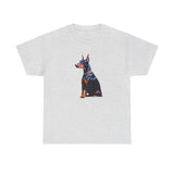 Doberman Pinscher #2 - Unisex Heavy Cotton Tee