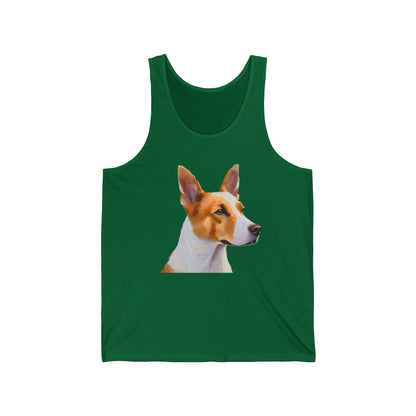 Canaan Dog of Israel Unisex Jersey Tank Top