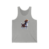 Drever Puppy Unisex Jersey Tank