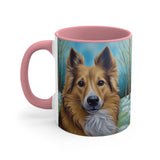 Icelandic Sheepdog 11oz Ceramic Accent Mug