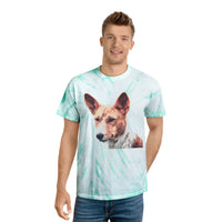 Basenji Unisex Cotton Tie-Dye Tee, Cyclone