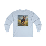 Lancashire Heeler Classic Cotton Long Sleeve Tee