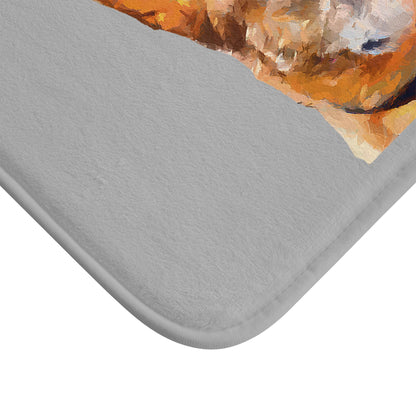 Red Heeler - Australian Cattle Dog - Bathroom Rug Mat