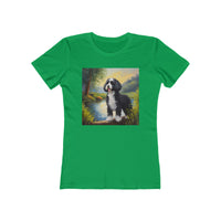 Portuguese Water Dog Women's Slim Fitted Tee