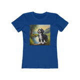 Portuguese Water Dog Women's Slim Fitted Tee