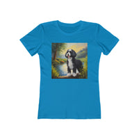 Portuguese Water Dog Women's Slim Fitted Tee