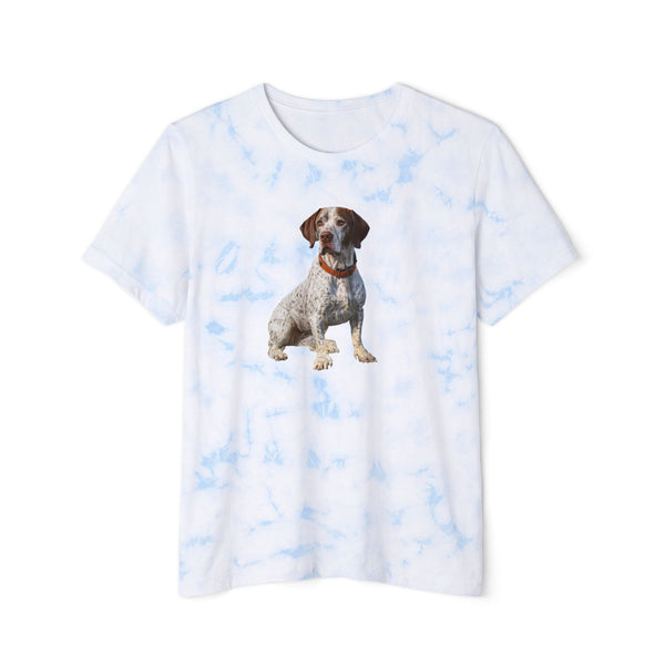 Braqu du Bourbonnai Unisex Fashion Tie-Dyed T-Shirt