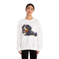 Bernese Mountain Dog Unisex 50/50 Crewneck Sweatshirt