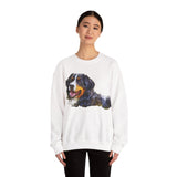 Bernese Mountain Dog Unisex 50/50 Crewneck Sweatshirt
