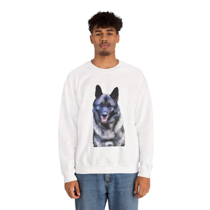 Norwegian Elkhound - Unisex 50/50 Crewneck Sweatshirt